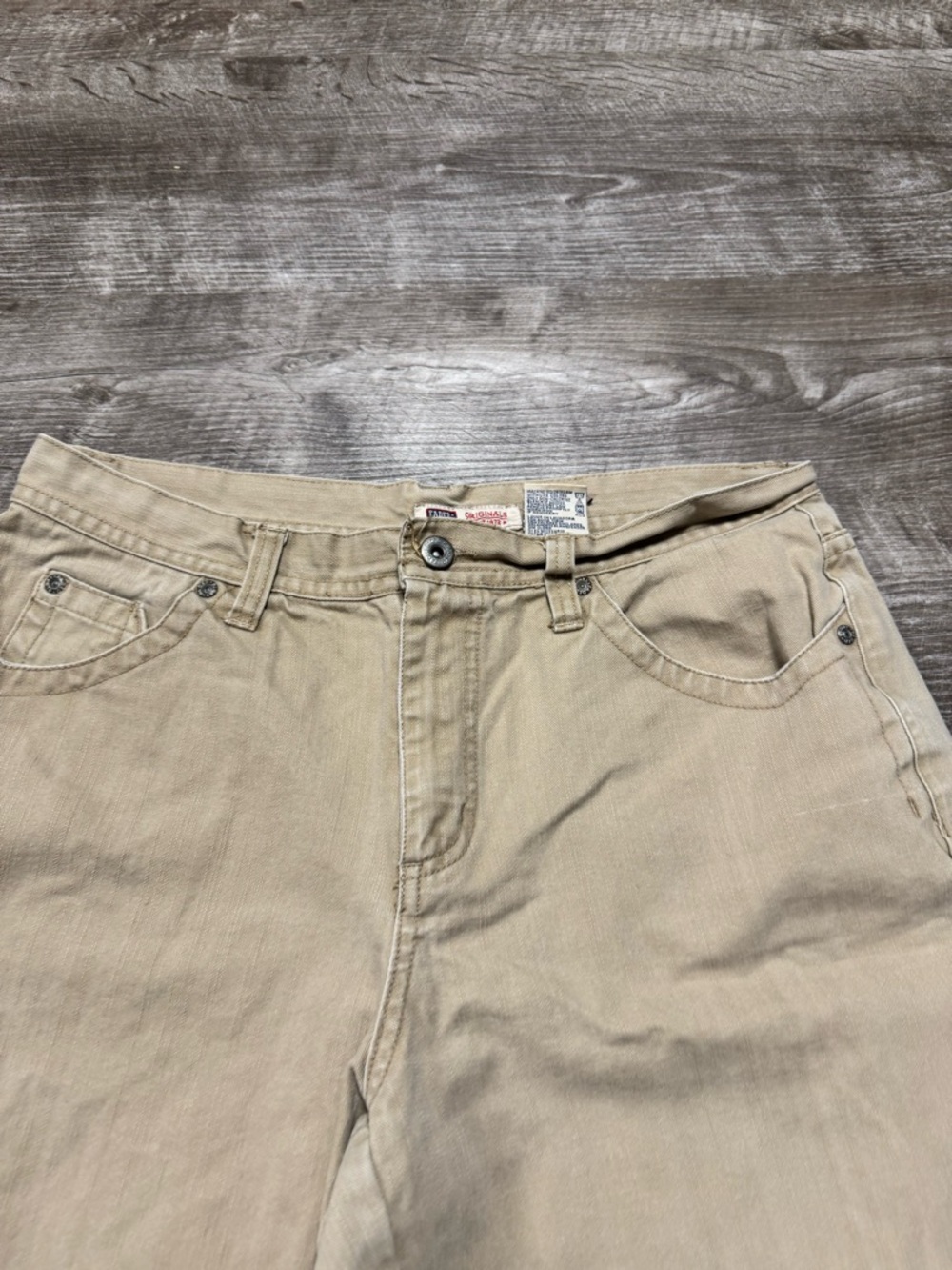 Faded Glory Vintage 100% Cotton High Waist Shorts Size 10 - Picture 5 of 6